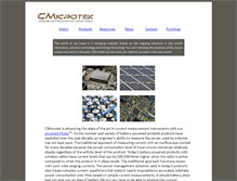 Tablet Screenshot of cmicrotek.com